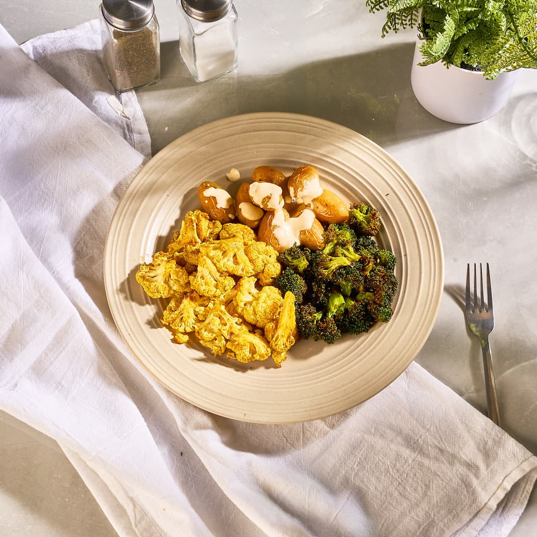 Zesty Lemon & Spiced Oven-Baked Cauliflower