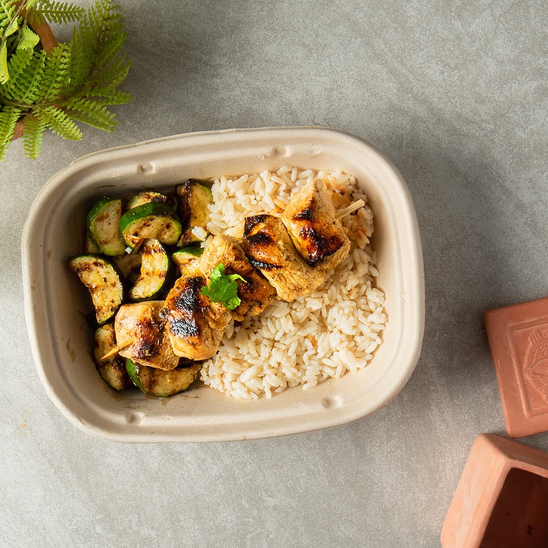 Lemongrass Chicken Skewers