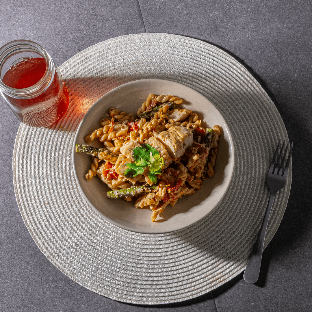 Pasta Primavera With Grilled Chicken