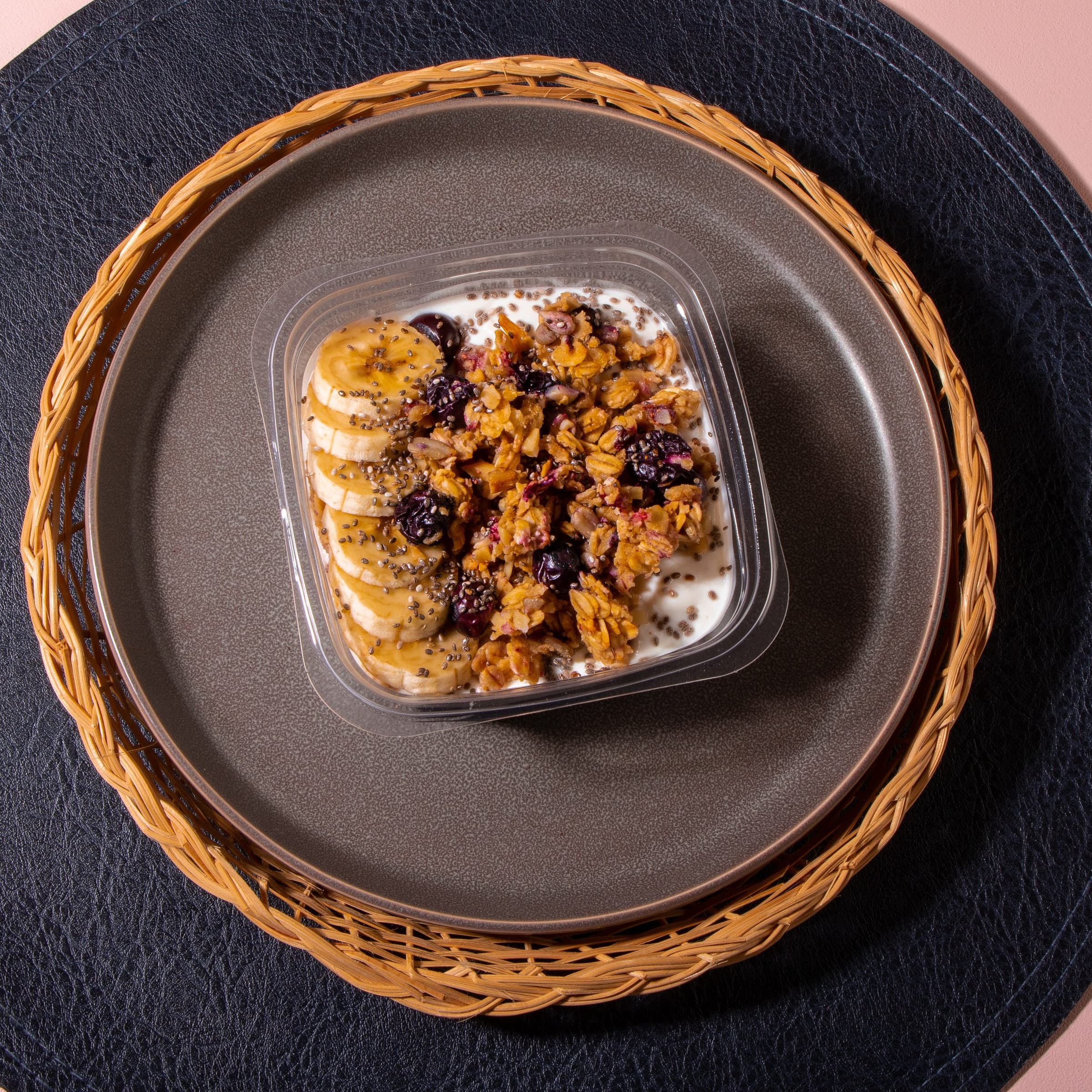 Blueberry Muffin Greek Yogurt Bowl