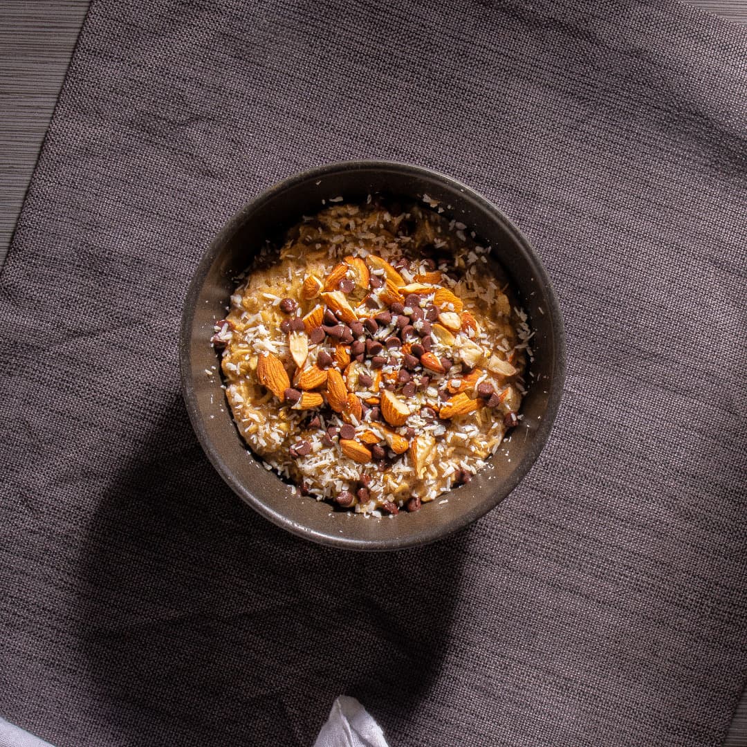 Almond Joy Overnight Oats