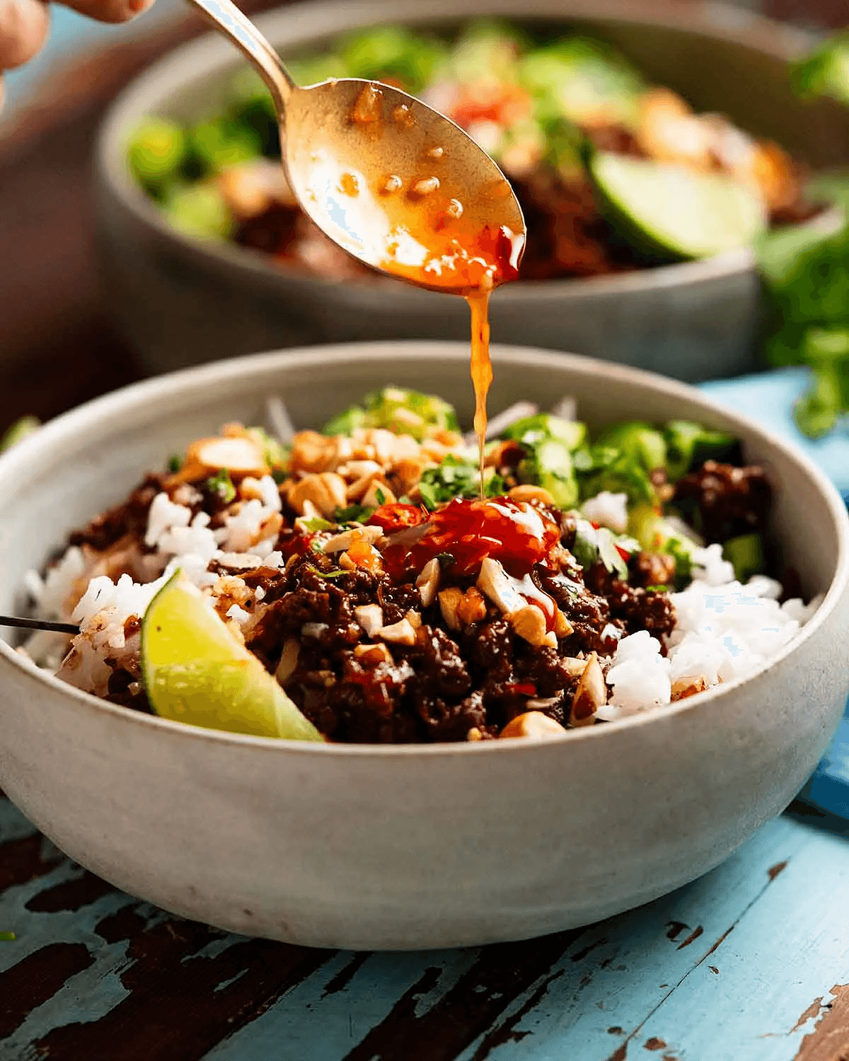 Sweet Chili Beef Bowls