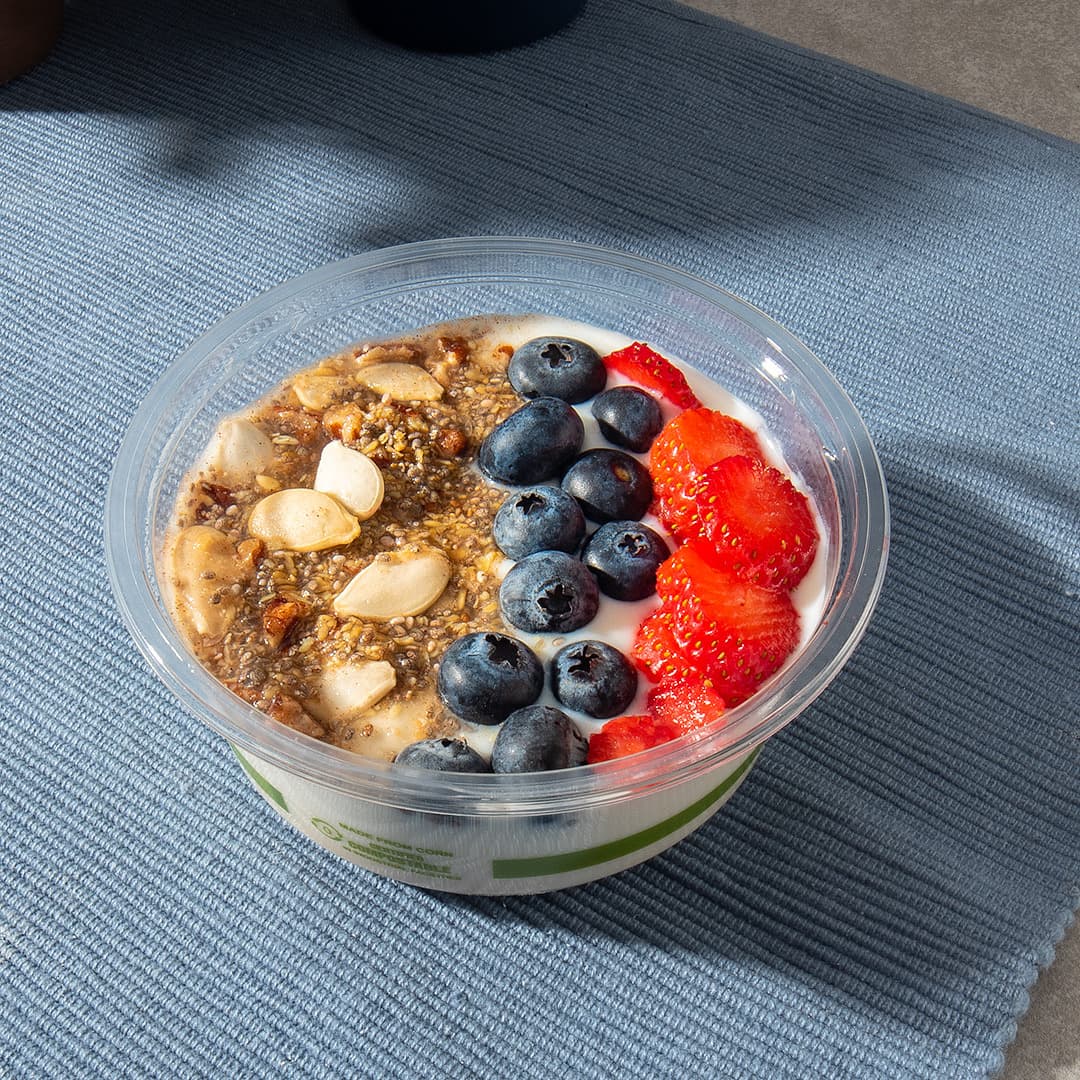 Pumpkin Seed & Granola Parfait
