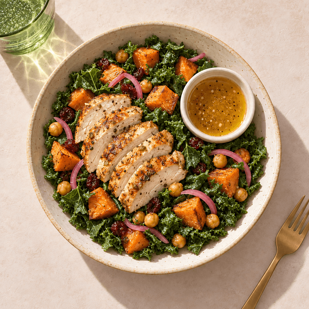Harvest Chicken & Sweet Potato Bowl