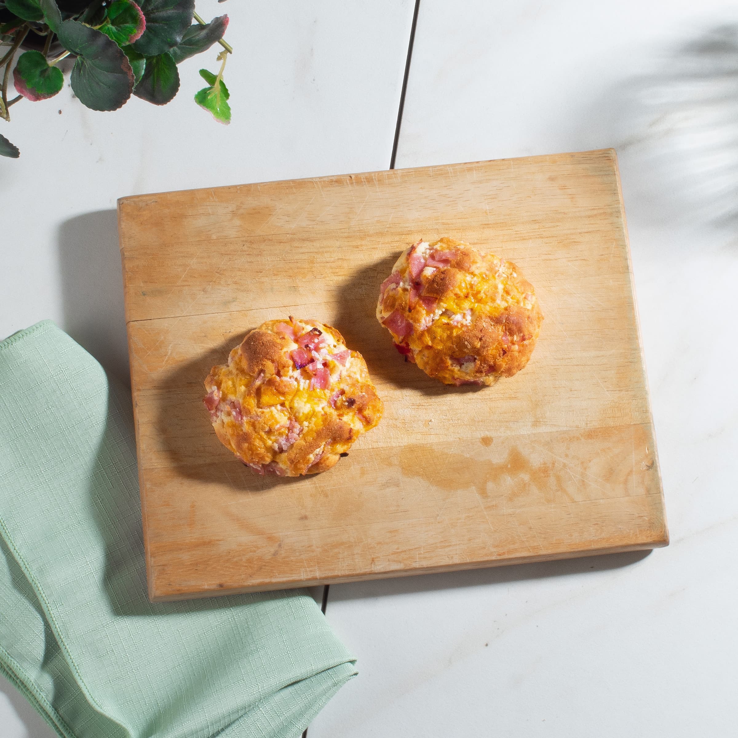 Ham and Cheese Breakfast Rolls