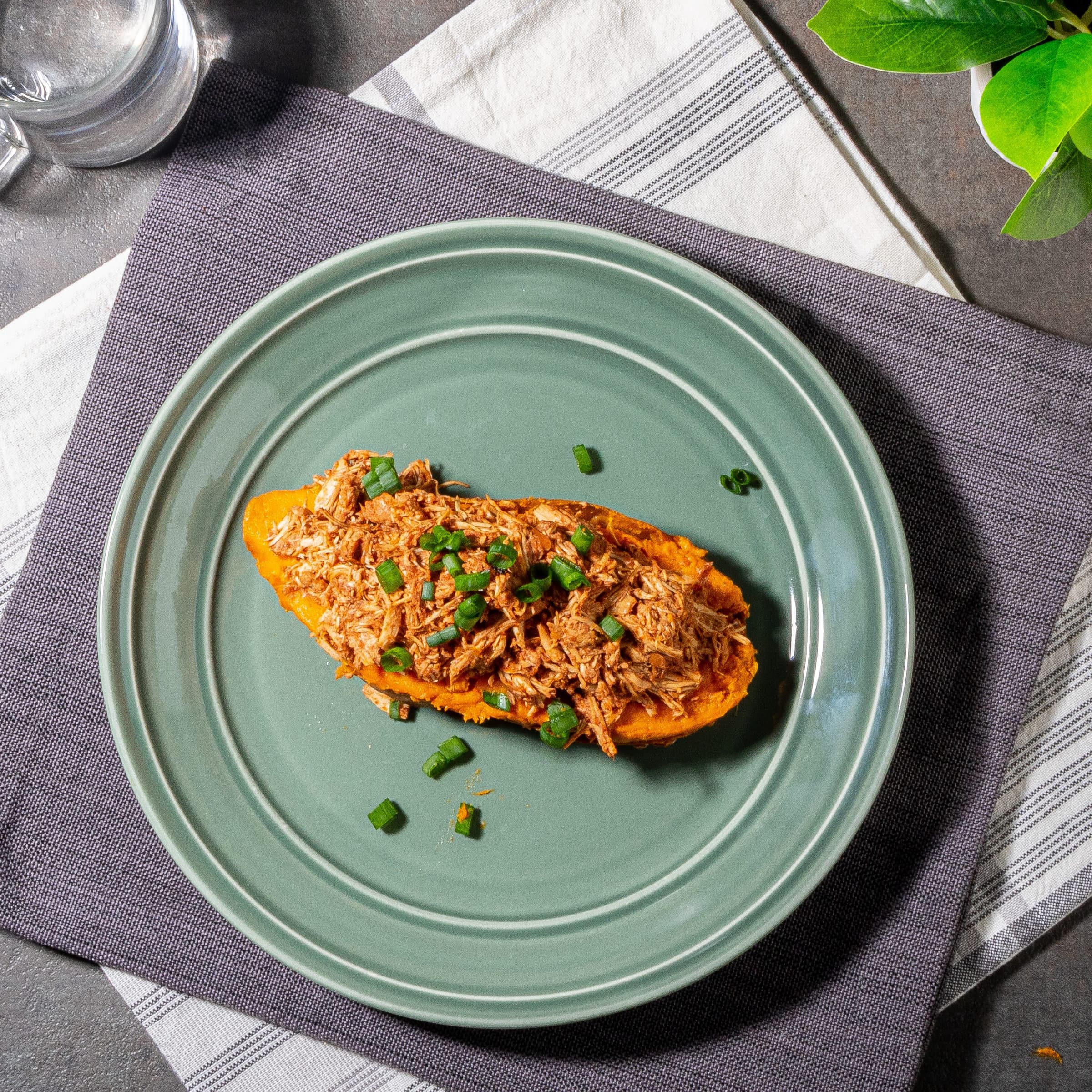 Enchilada Stuffed Sweet Potato