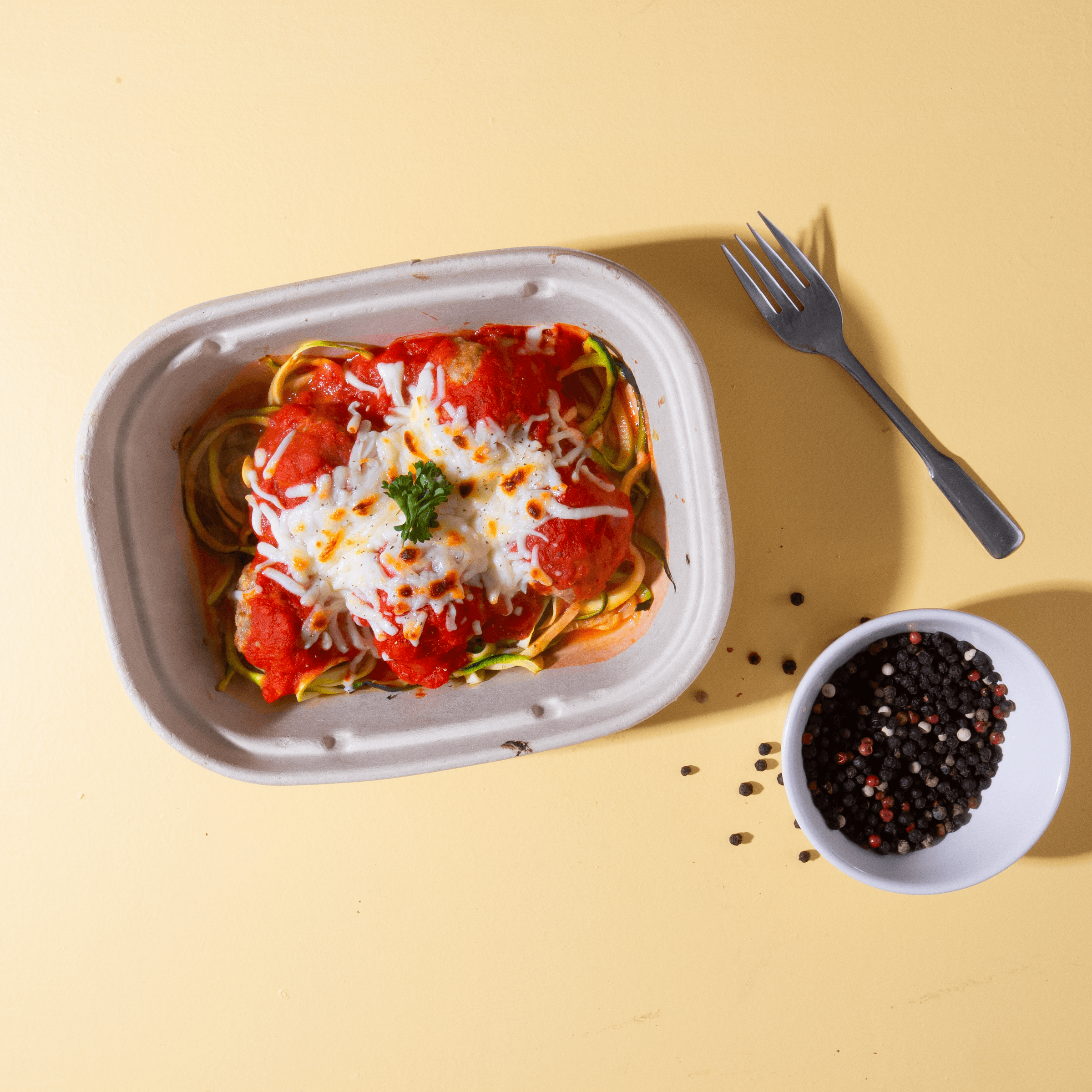 Mozzarella Stuffed Meatballs