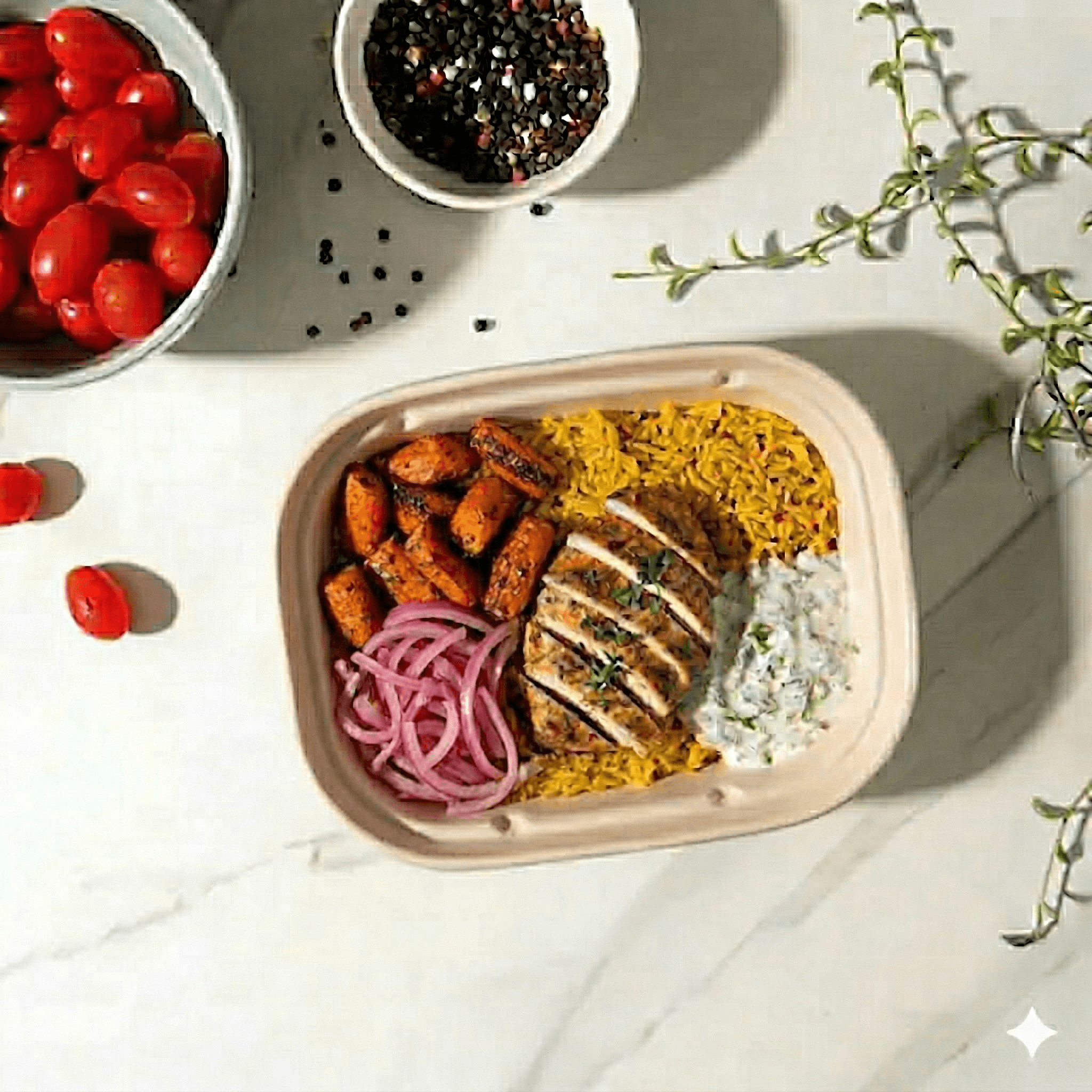 Grilled Chicken Shawarma