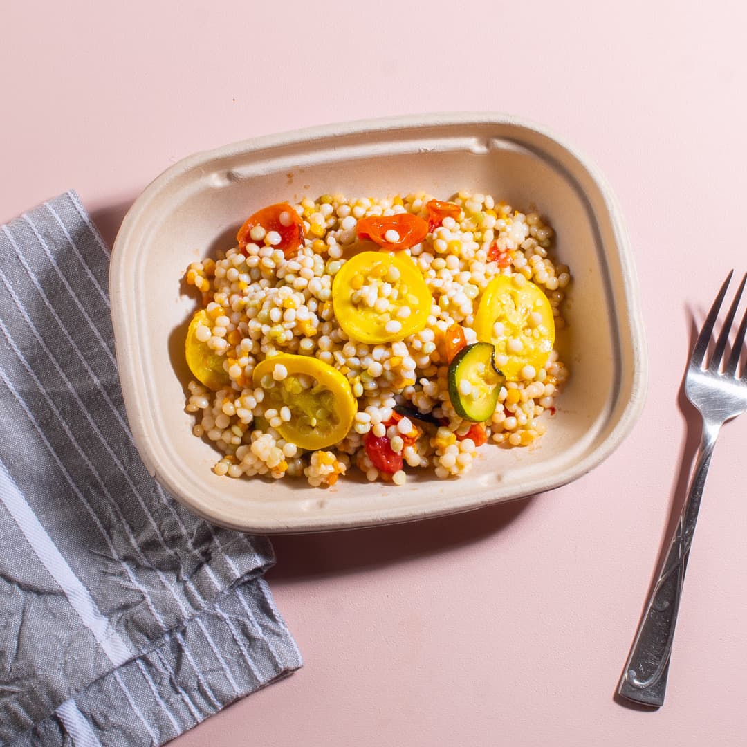 Vegetarian Mediterranean Couscous Salad