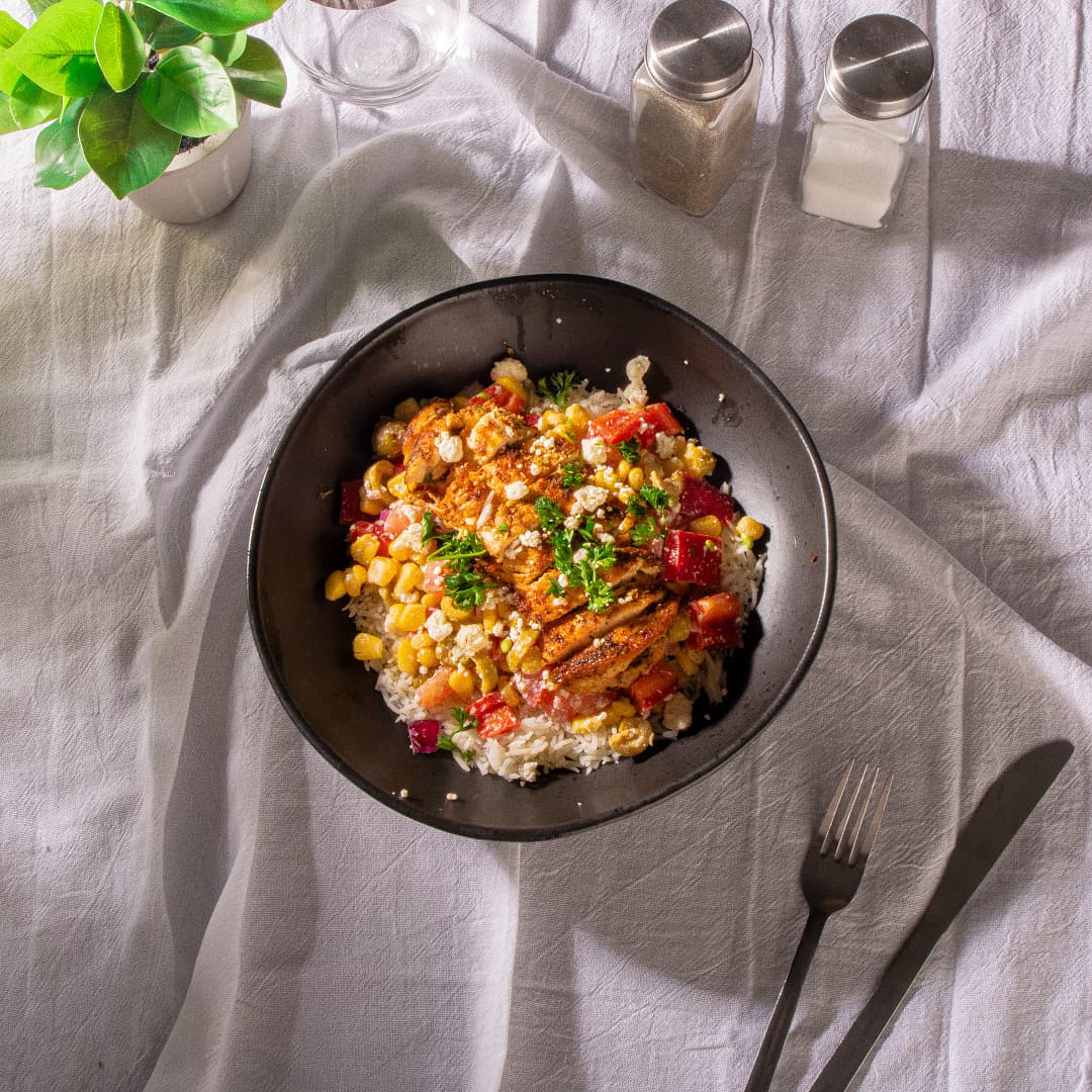 Peruvian Chicken Rice Bowl