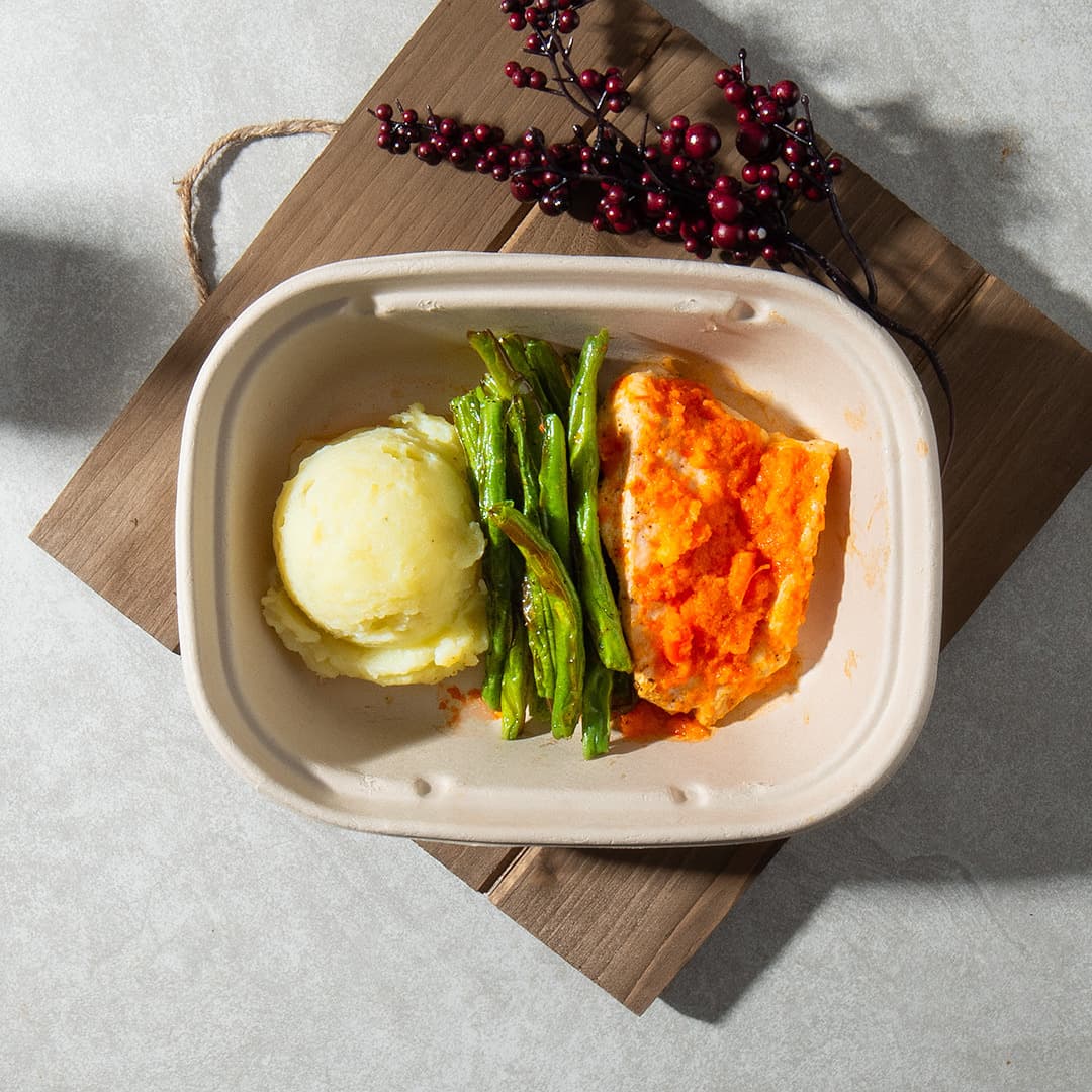 Herb Chicken with Sun-dried Tomato Coulis