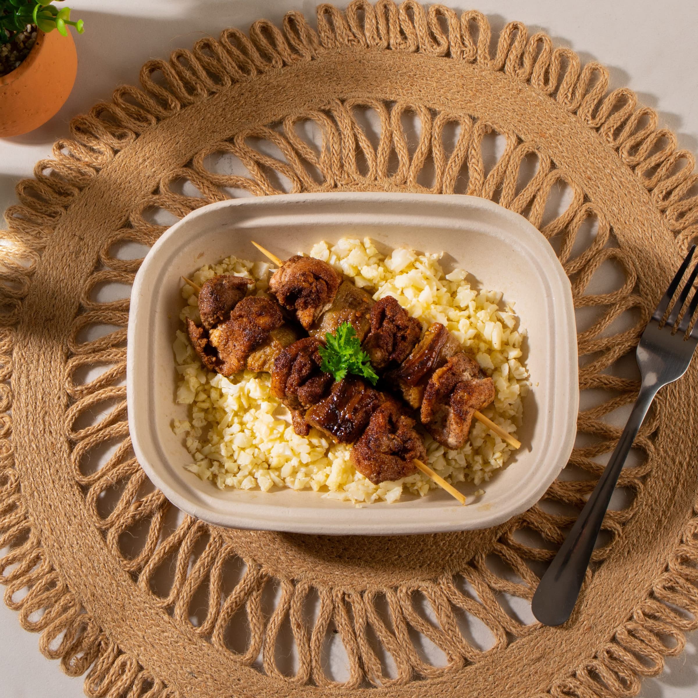 Spiced Chicken Skewers