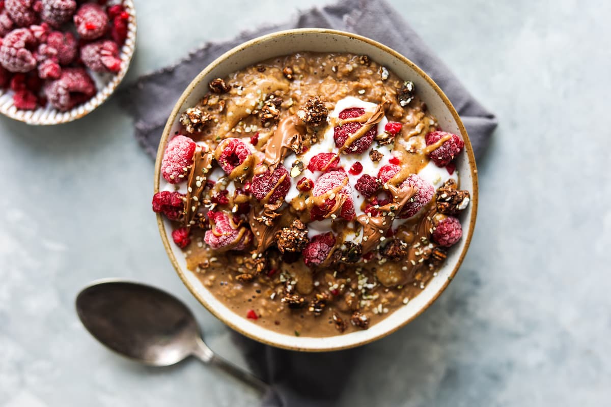 Raspberry Protein Oats