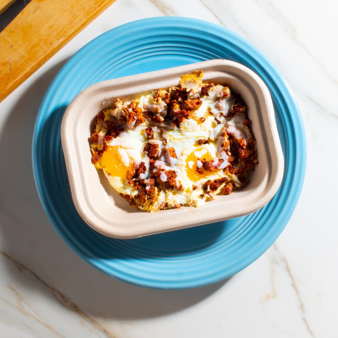 Fried Egg and Pork Bowl