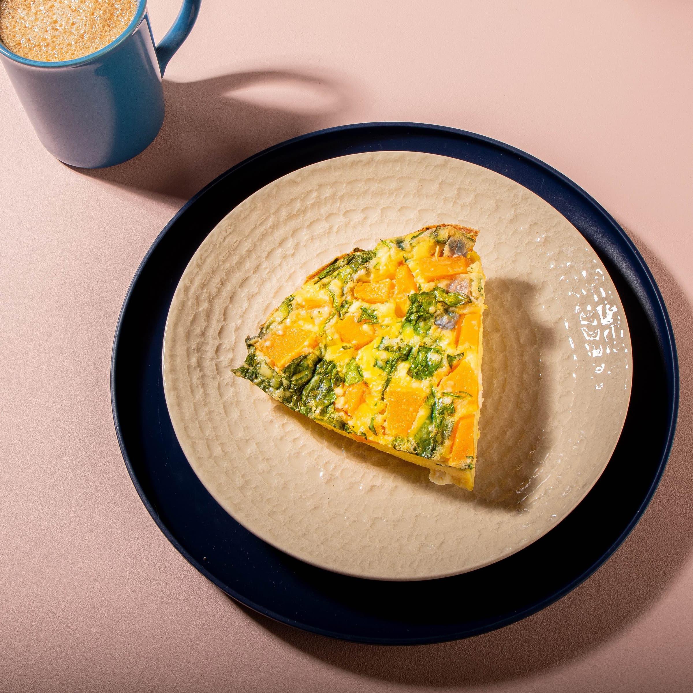 Kale and Butternut Squash Frittata