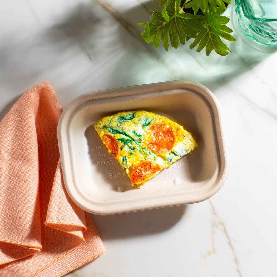 White Pizza Frittata