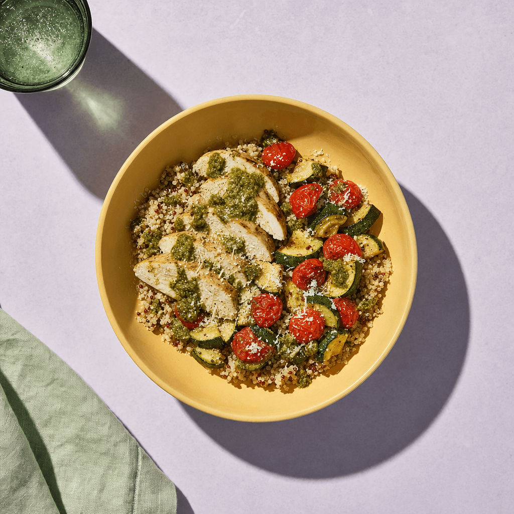 Pesto Chicken Bowl