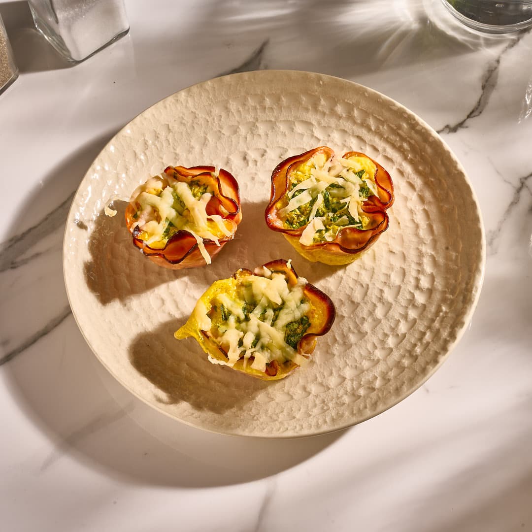 Protein-Packed Ham Egg Bites