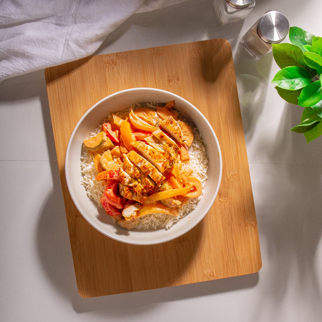 Thai Zucchini Curry with Chicken