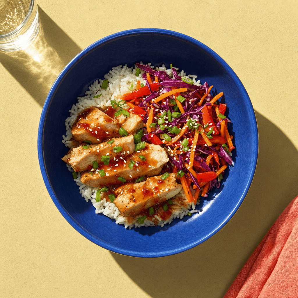 Sweet Chili Chicken Bowls