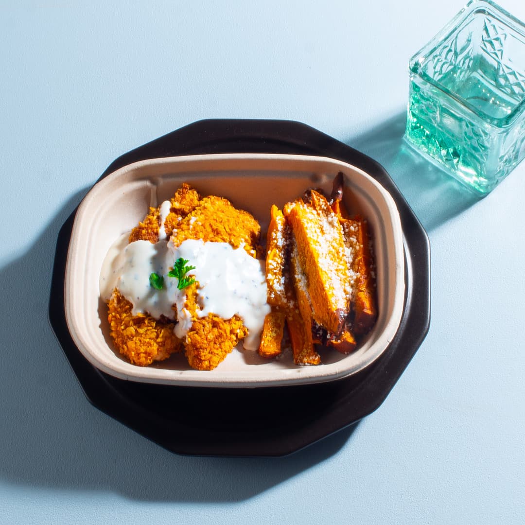 Black Pepper Rubbed Chicken