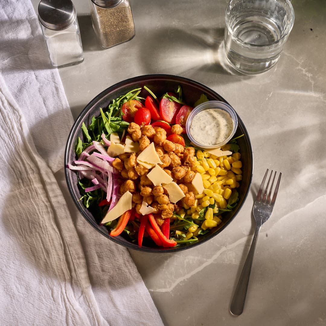 Chickpea Arugula Salad