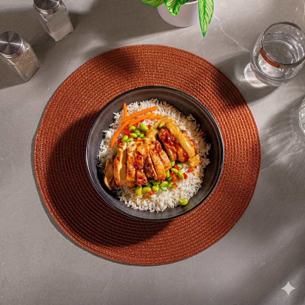 BBQ Chicken Ginger Bowl