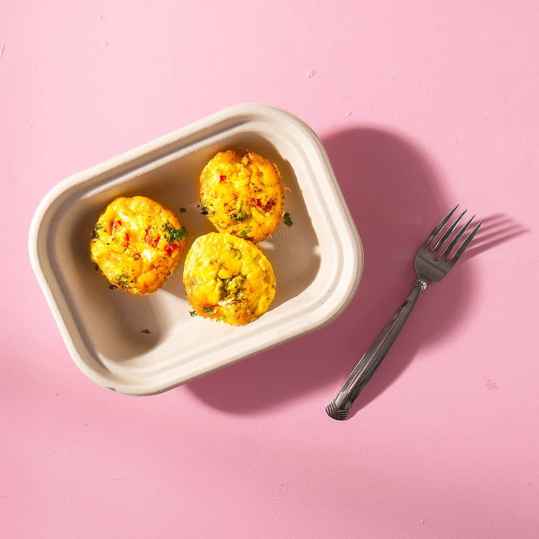 Feta Veggie Egg Cups