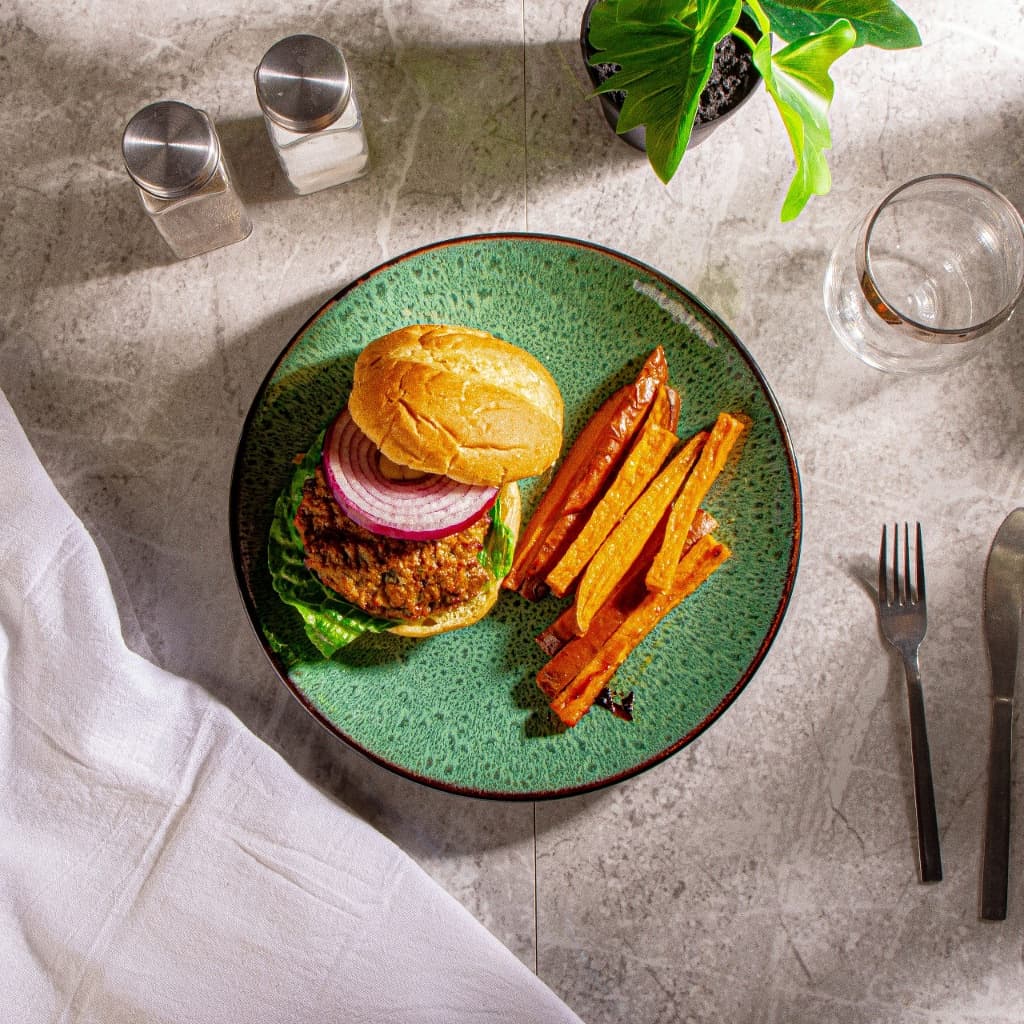 Moroccan Spiced Turkey Burgers