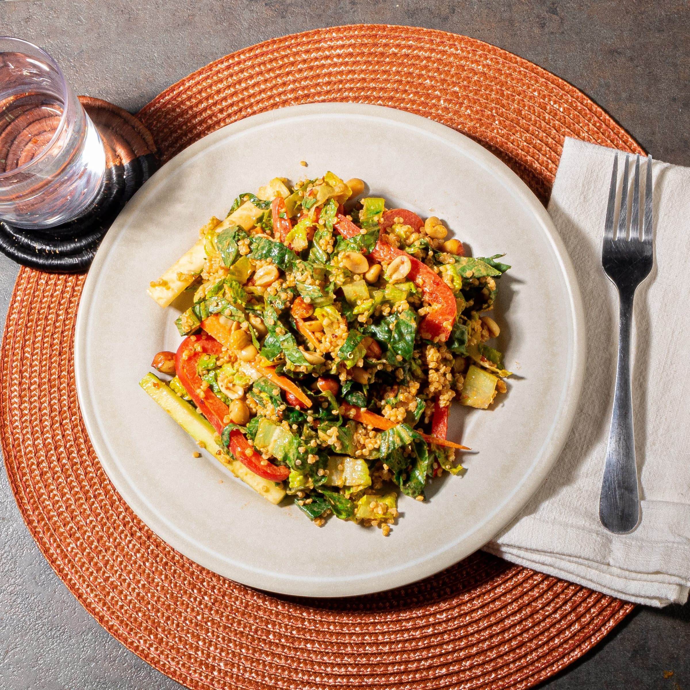 Quinoa Pad Thai Salad