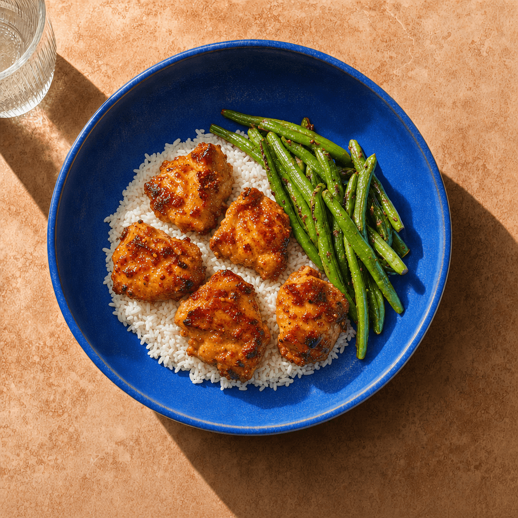 Spicy Honey Chicken Thighs