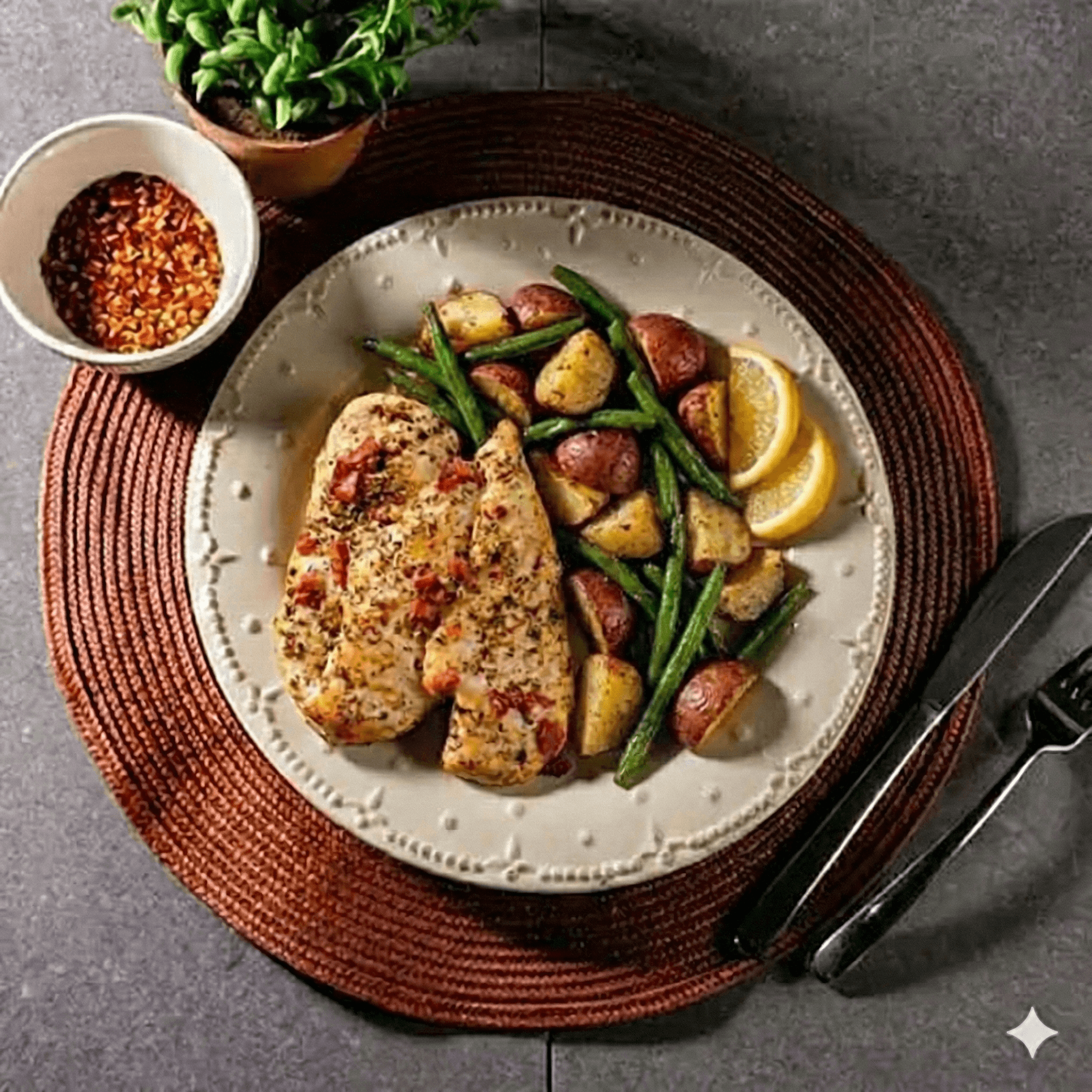 Italian Herb Roast Chicken