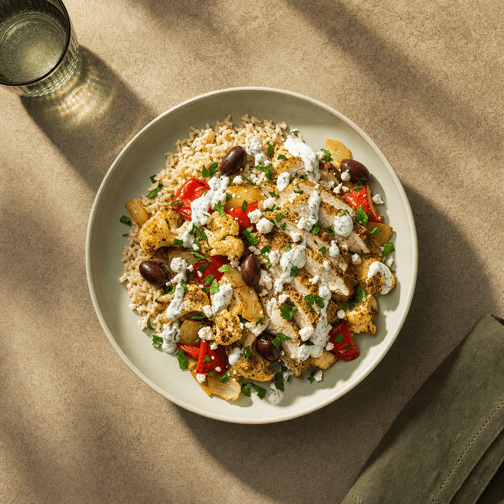 Chicken Gyro Bowl