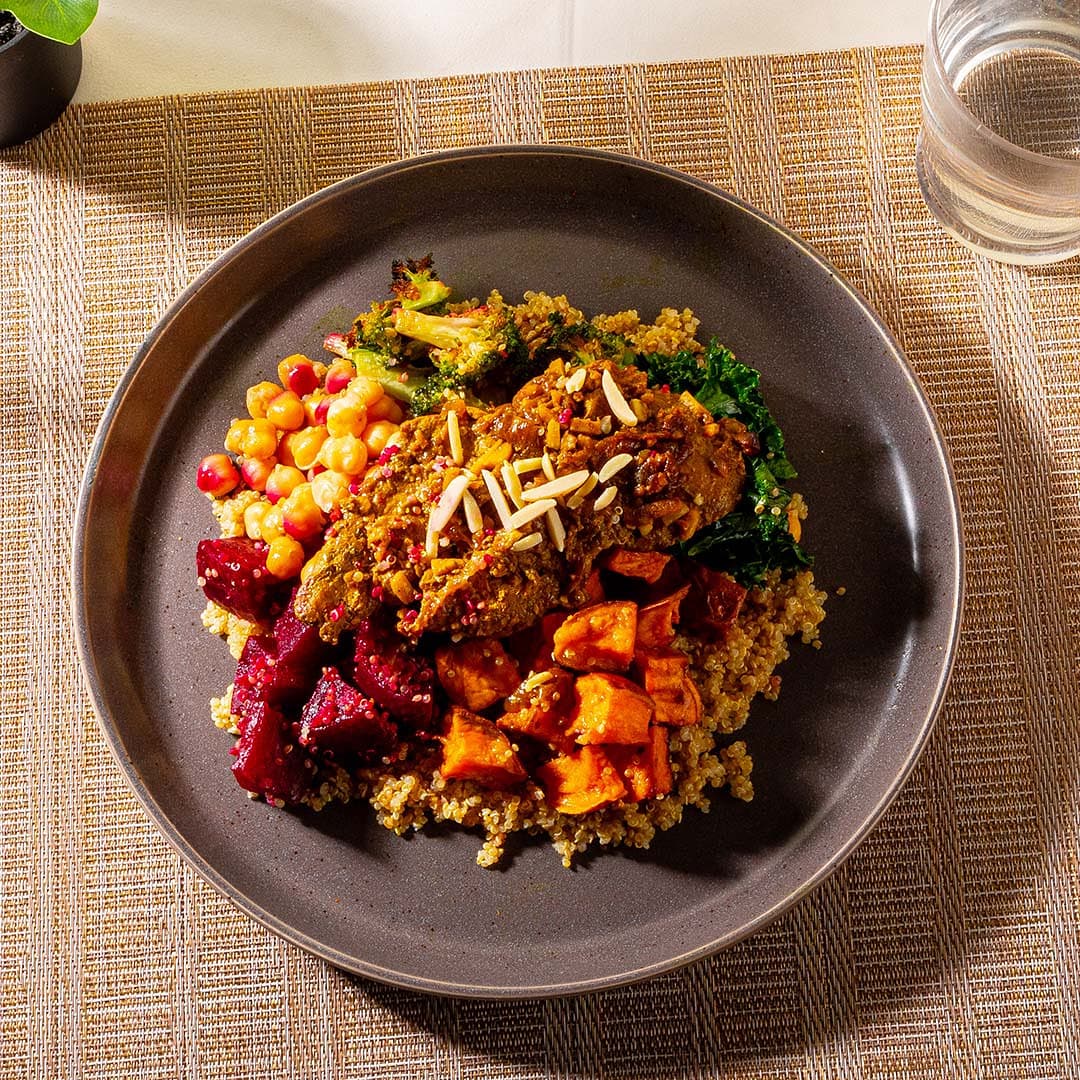 Quinoa Bowl with Persian Chicken