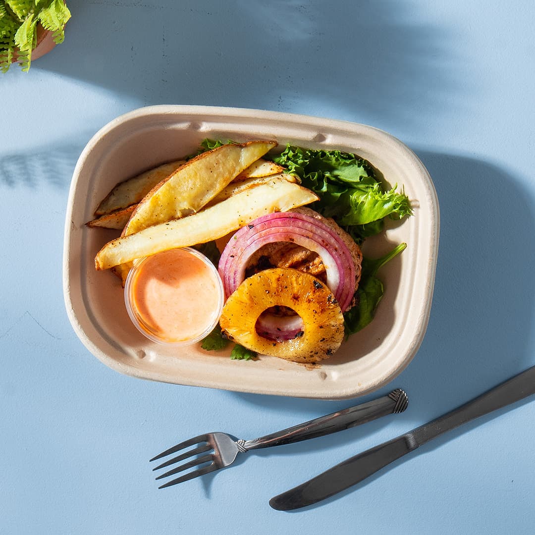 Hawaiian Teriyaki Burger