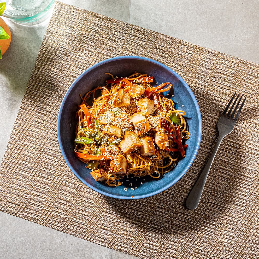 Sesame Chicken Noodles