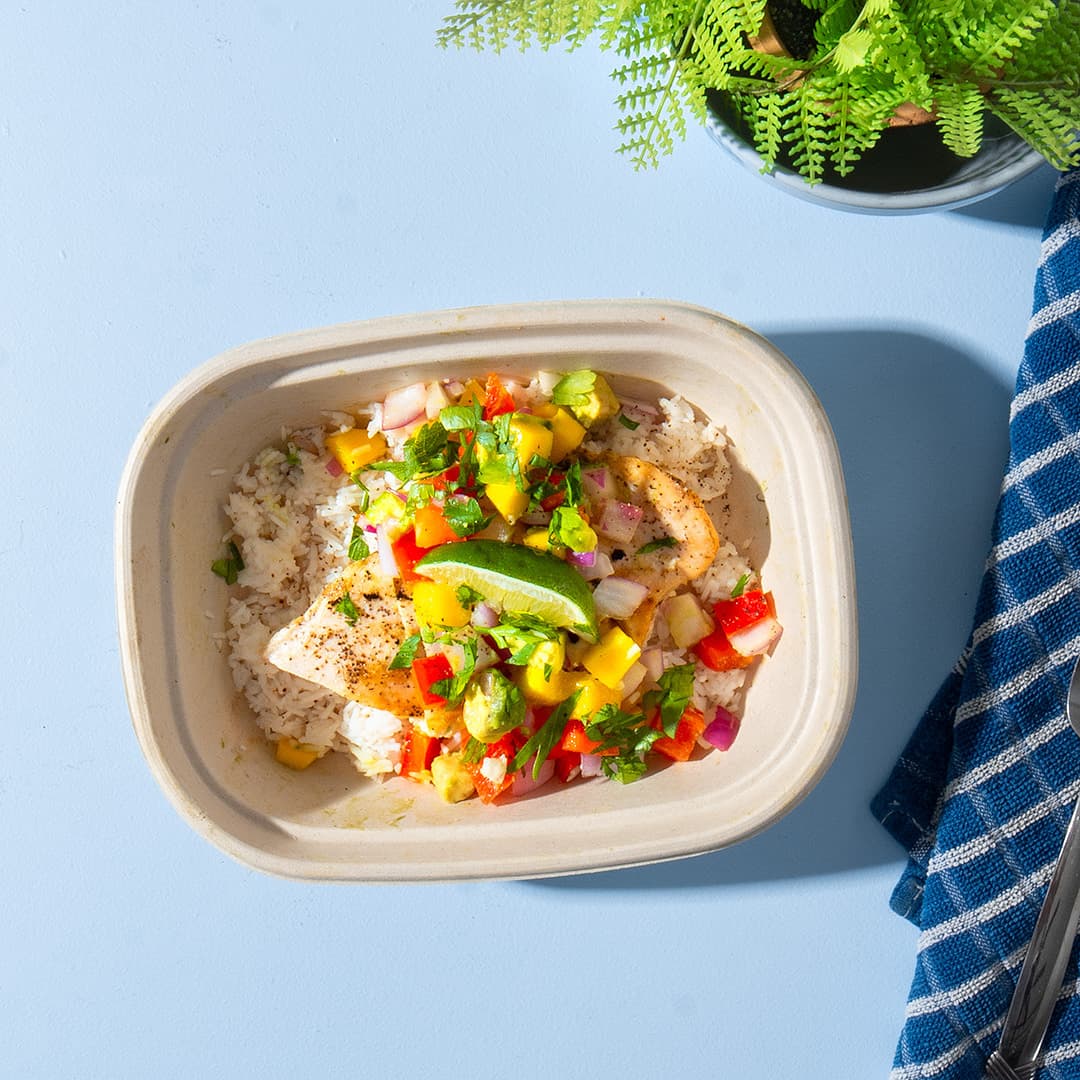 Mango Salsa Grilled Chicken