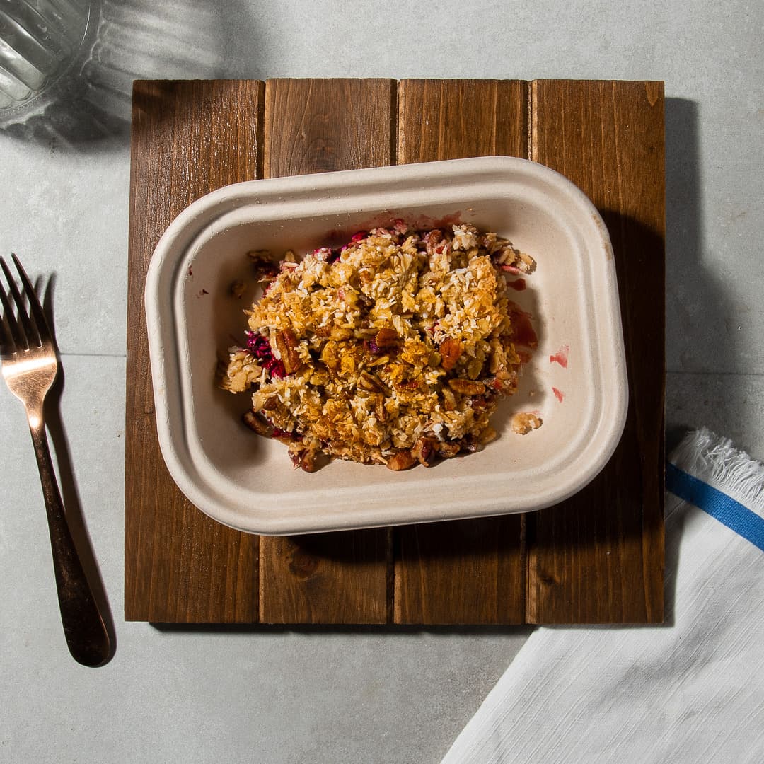 Coconut Berry Baked Oatmeal