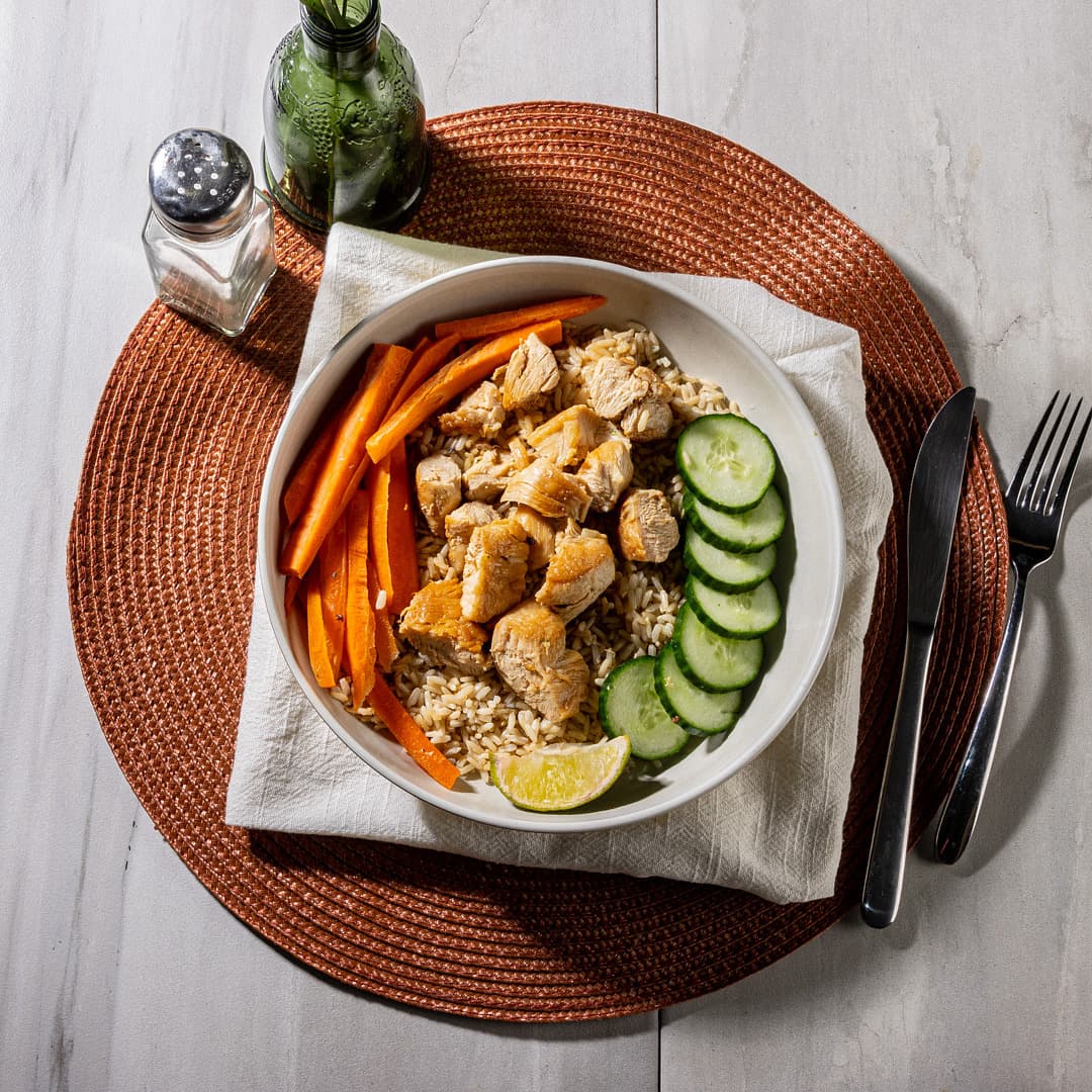 Citrus Chicken Grain Bowl