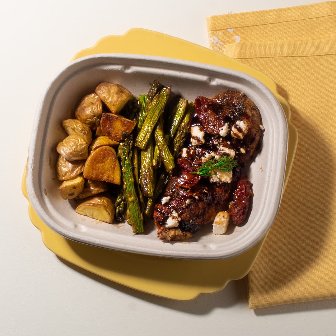 Chicken Souvlaki and Potatoes