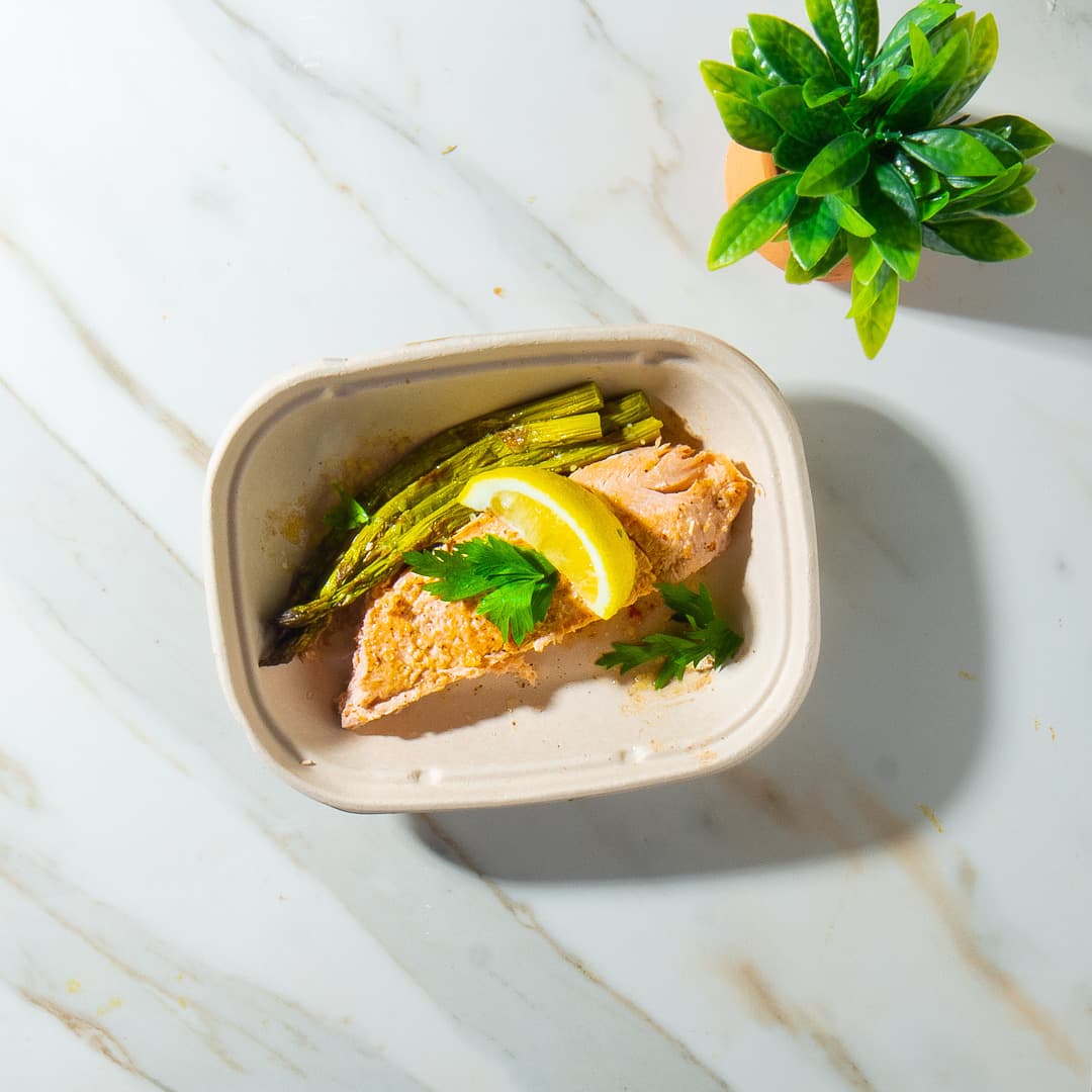 Lemon Salmon and Asparagus