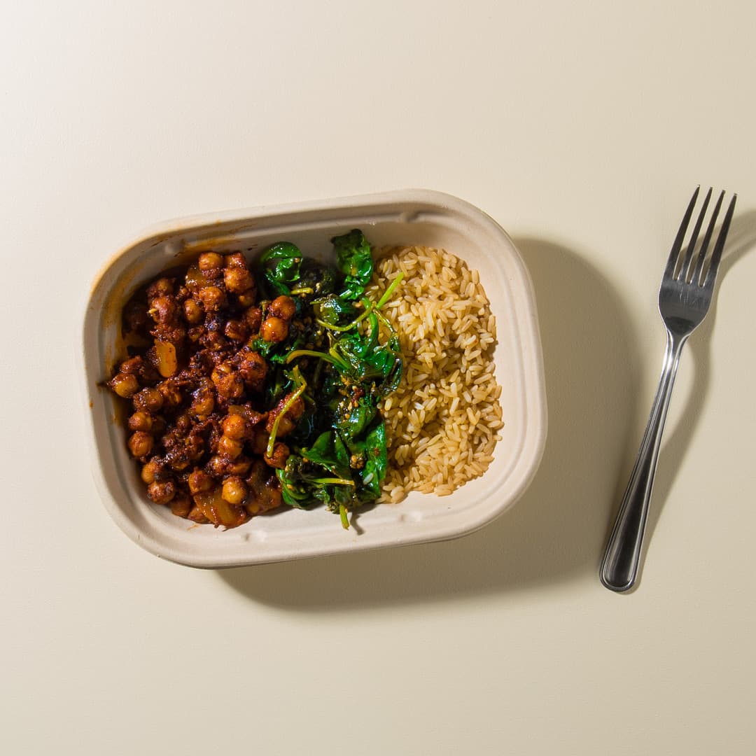 Curried Chickpea Bowl