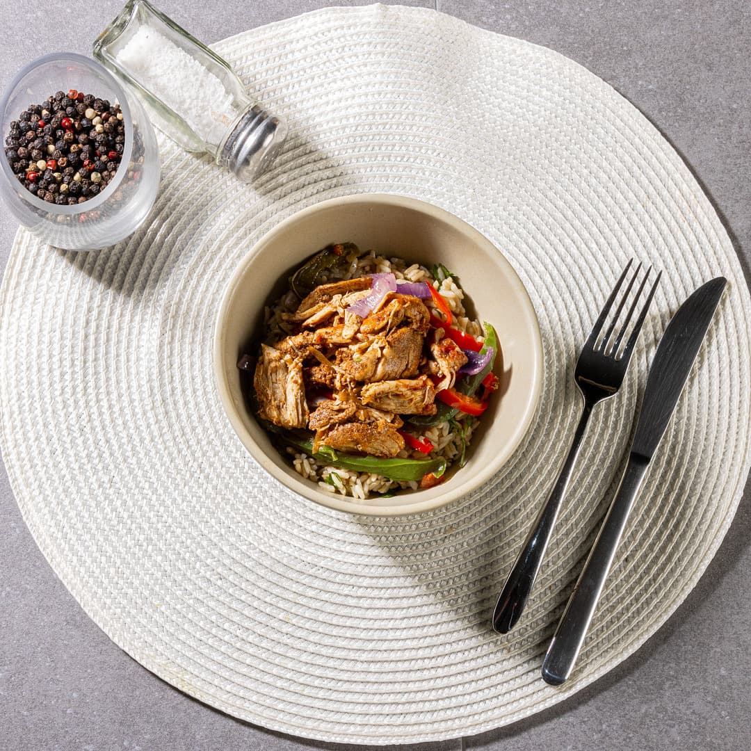 Salsa Verde Chicken Bowl