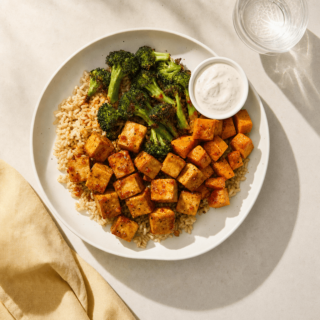 Sweet Heat Tofu Bowl