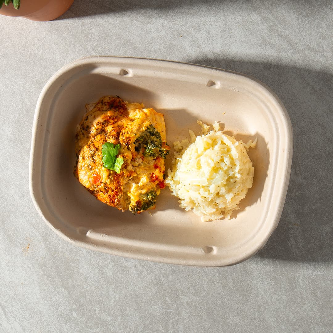 Cheesy Broccoli Stuffed Chicken