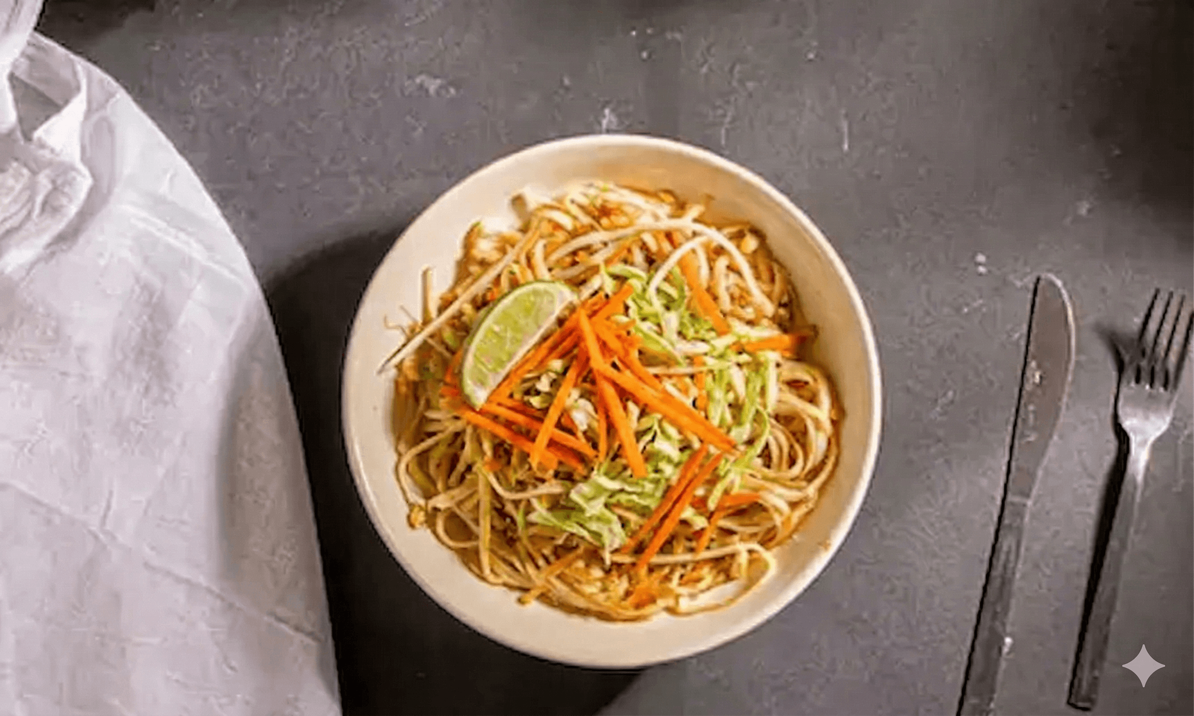 Pad Thai with Tofu