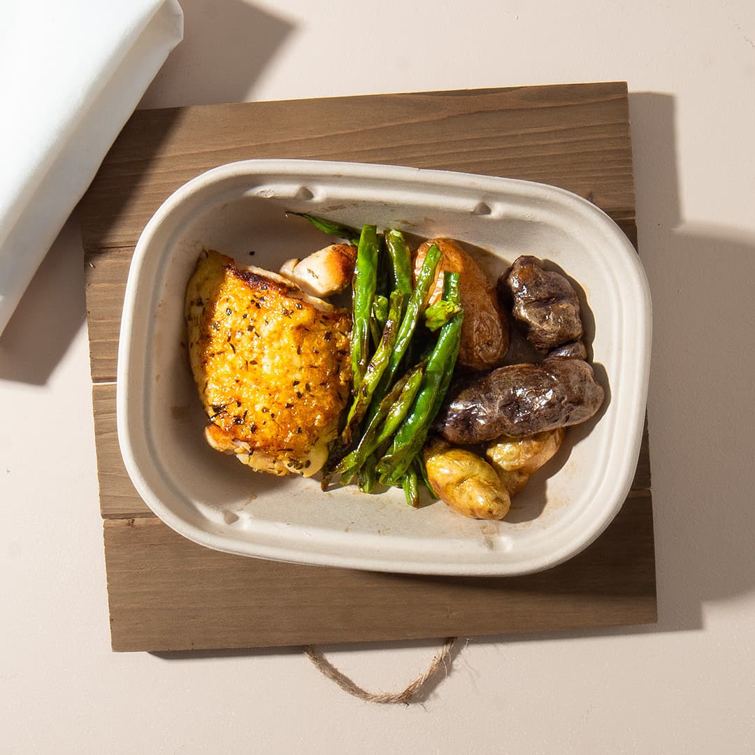 Lemon Garlic Chicken Thighs