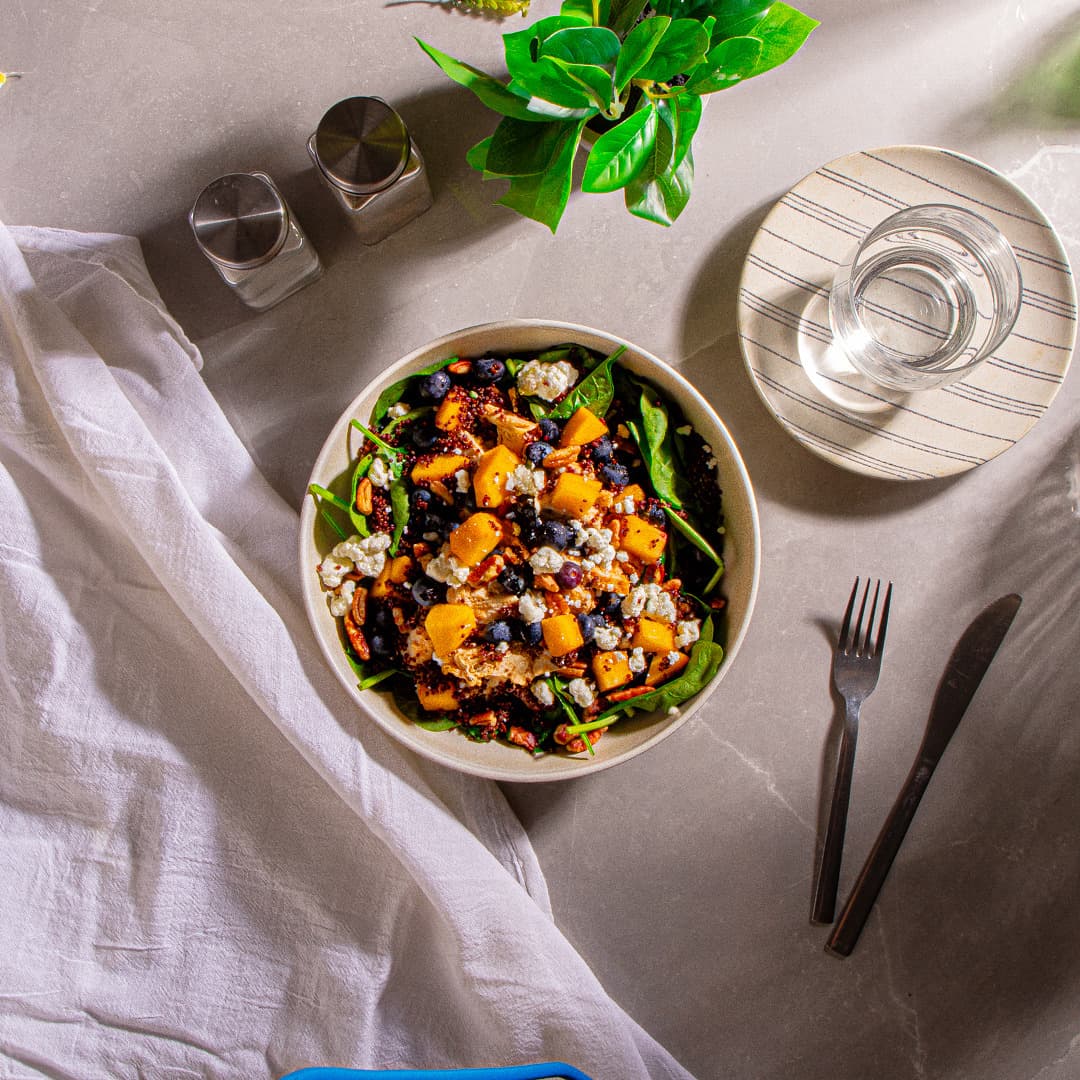 Quinoa Berry Bowl with Chicken