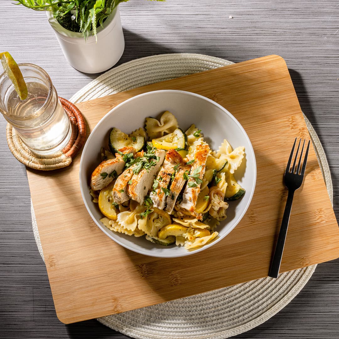 Lemon Parmesan Chicken Pasta