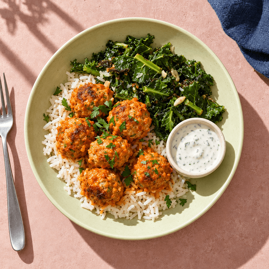 Buffalo Meatballs